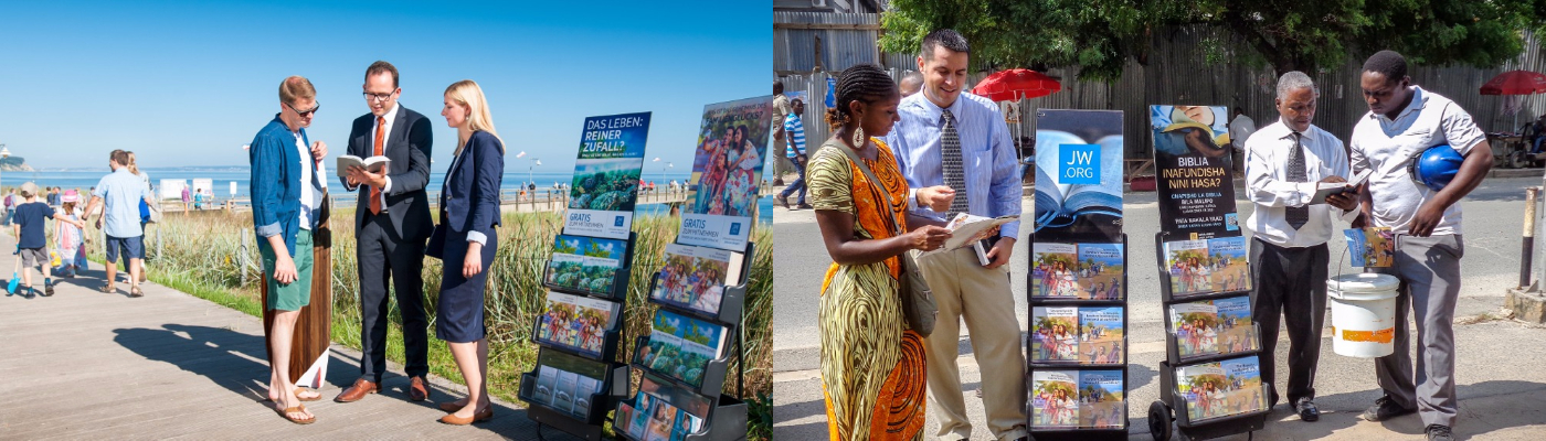 bannière présentoir mobile